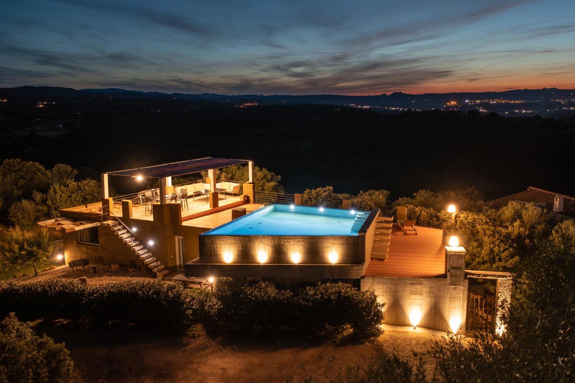 Villa Tre Nibbari San Pantaleo Esterno foto