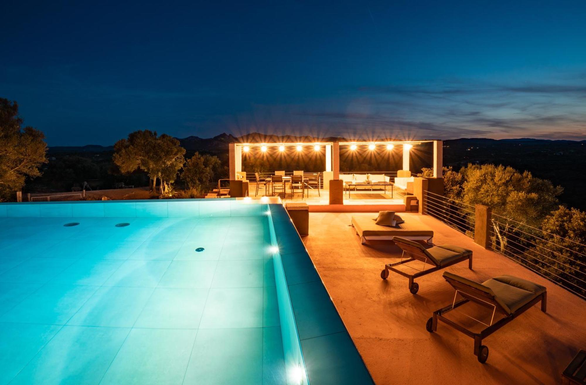 Villa Tre Nibbari San Pantaleo Esterno foto