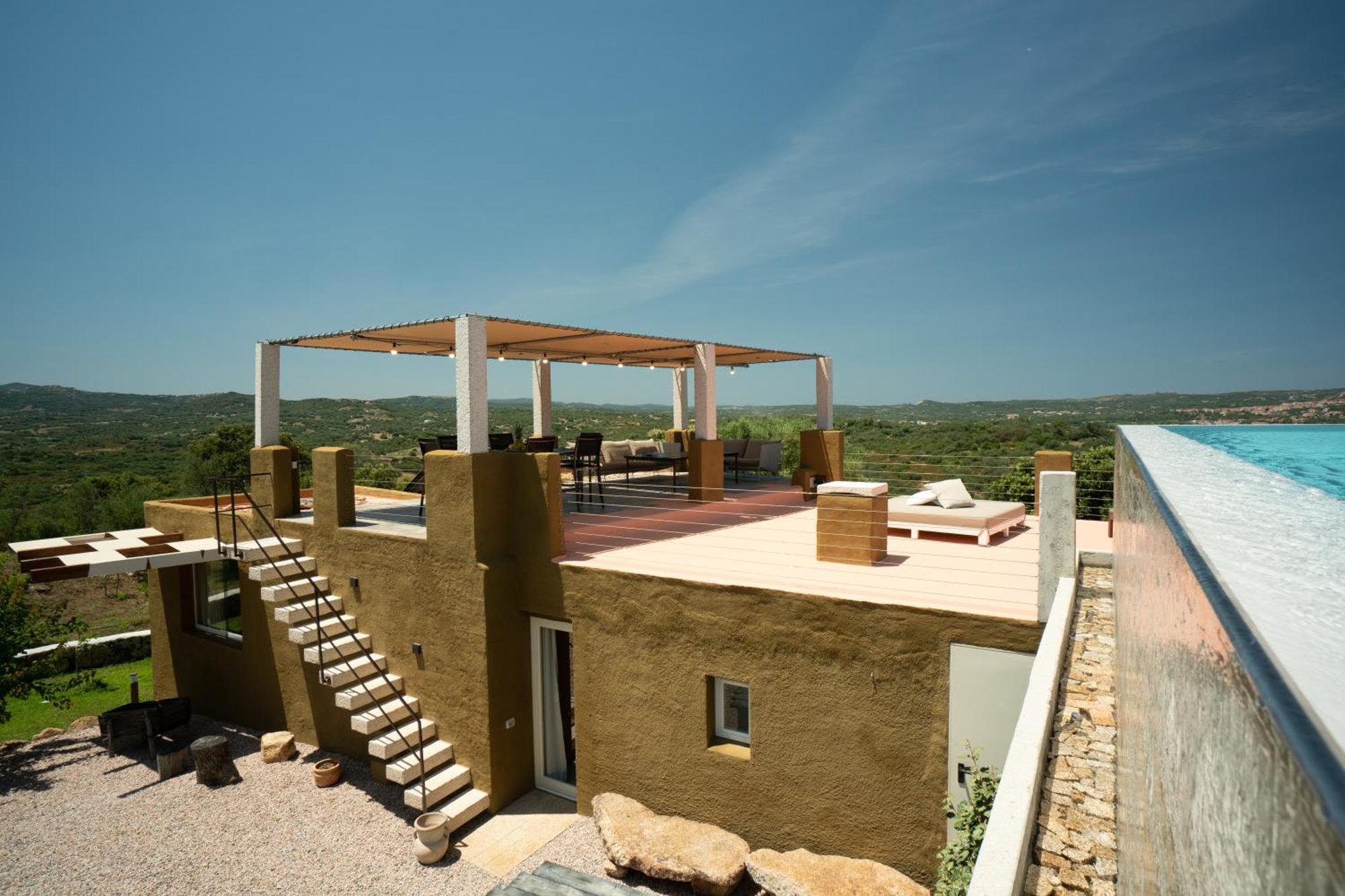 Villa Tre Nibbari San Pantaleo Esterno foto