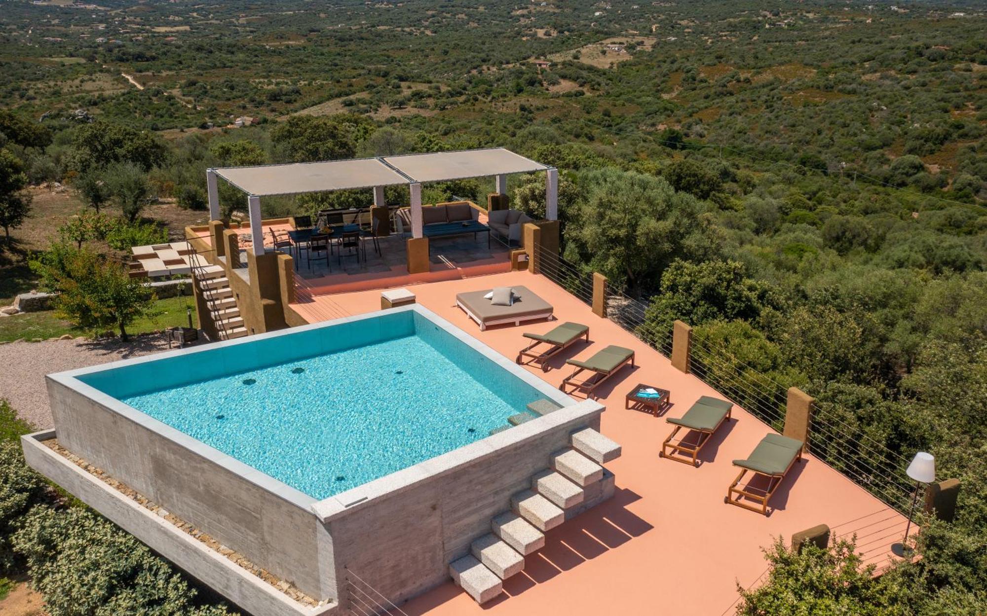 Villa Tre Nibbari San Pantaleo Esterno foto
