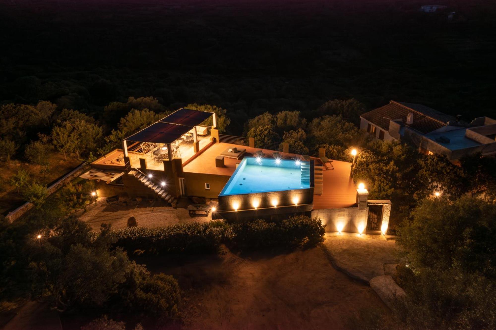 Villa Tre Nibbari San Pantaleo Esterno foto